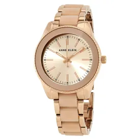 Anne Klein Trend Light Pink Dial Ladies Watch AK/3214LPRG