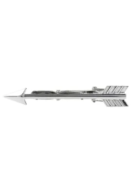 Arrow Mens Tie Clip Silver