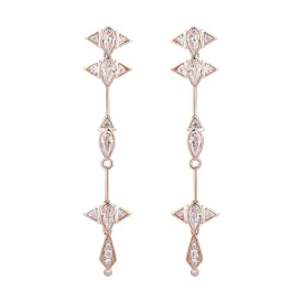 Arun Long Earring - Pinkgold