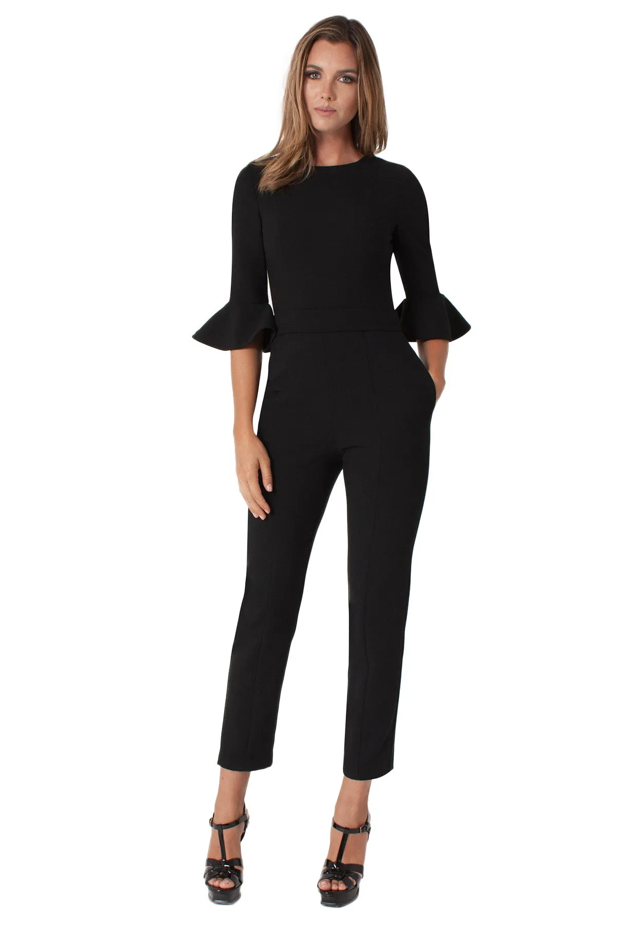 Black Halo - Brooklyn Jumpsuit in Black