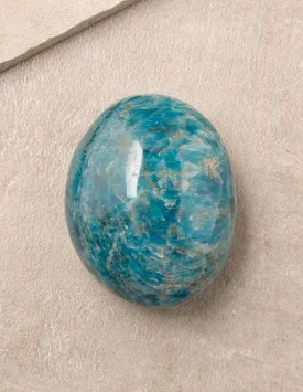 Blue Apatite Palm Stone