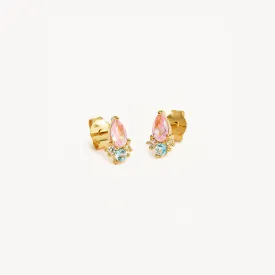 By Charlotte Cherished Connection Stud Earrings, Gold or Silver