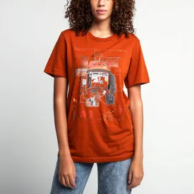 Chopper Blueprint Rust Tee