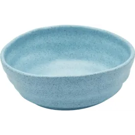 Dinewell 6.5"/16.5CM Melamine Round Serving Bowl Blue Speckle 6/Case