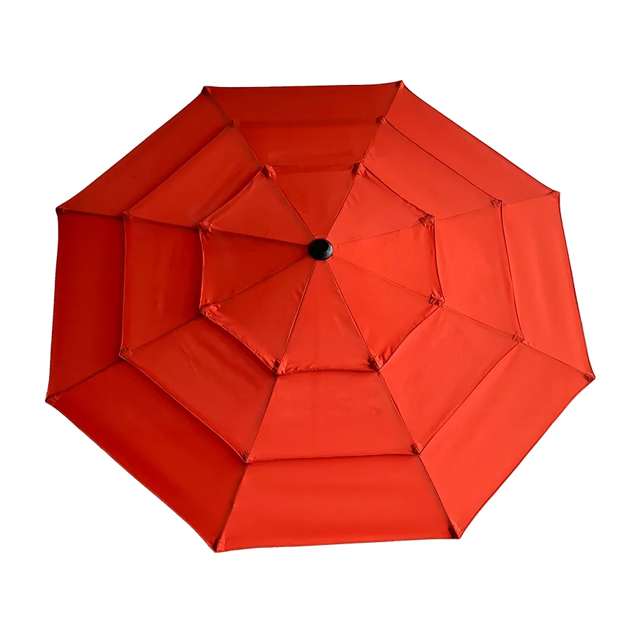 Henry Umbrella 3 Meter Diameter - Rustic Red