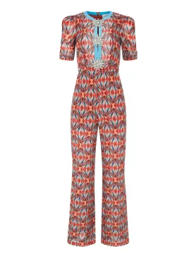 Jamie Jumpsuit in Topaz