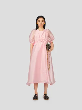 Martha dress in Pink Moon Organza