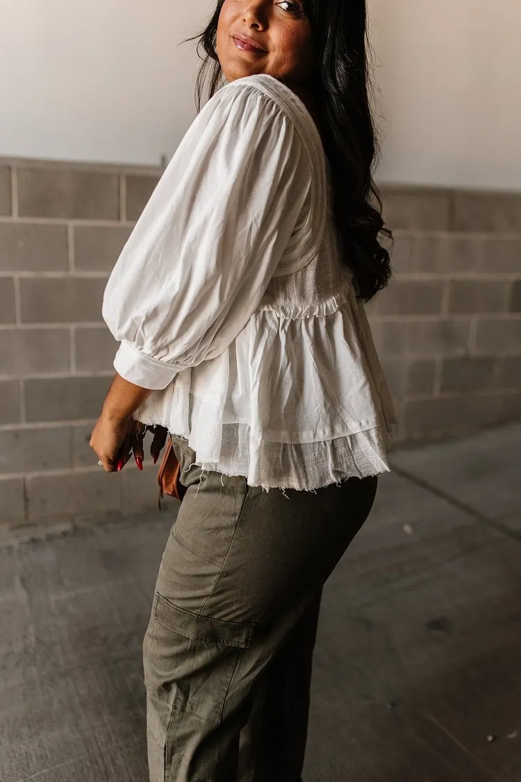 Penelope Ruffle Top