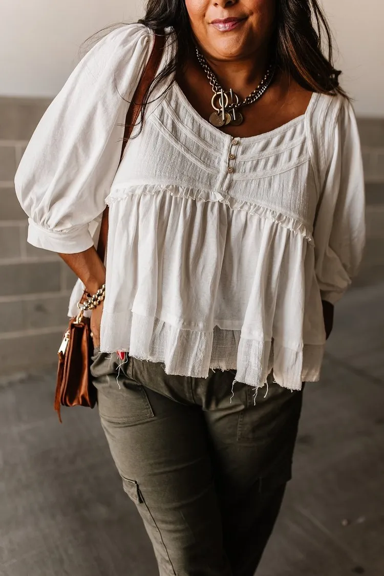 Penelope Ruffle Top