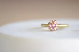 Small Sputnik Ring in Pink