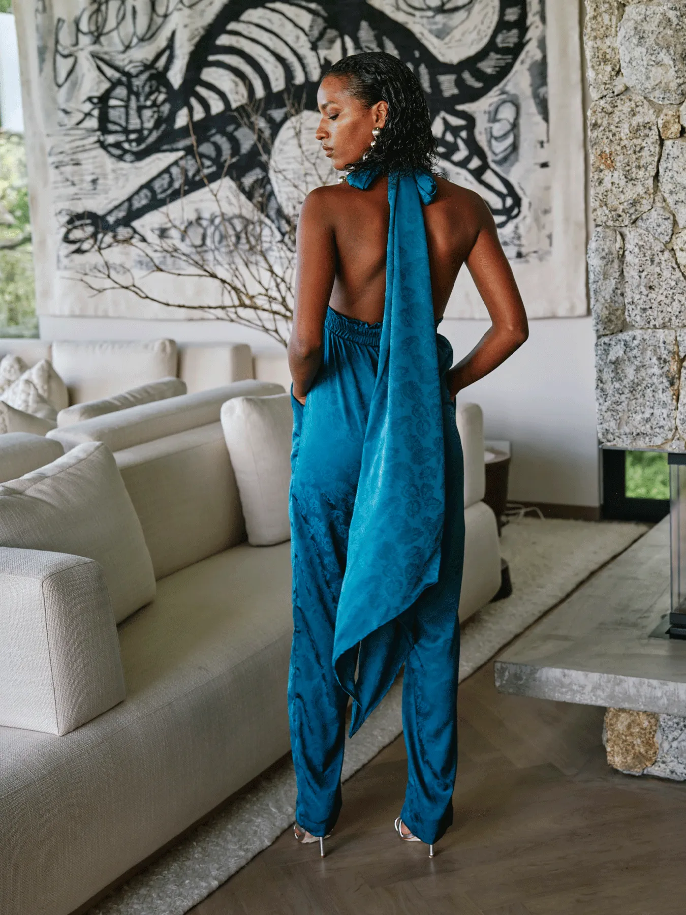 Umy Jumpsuit - Zeen Teal